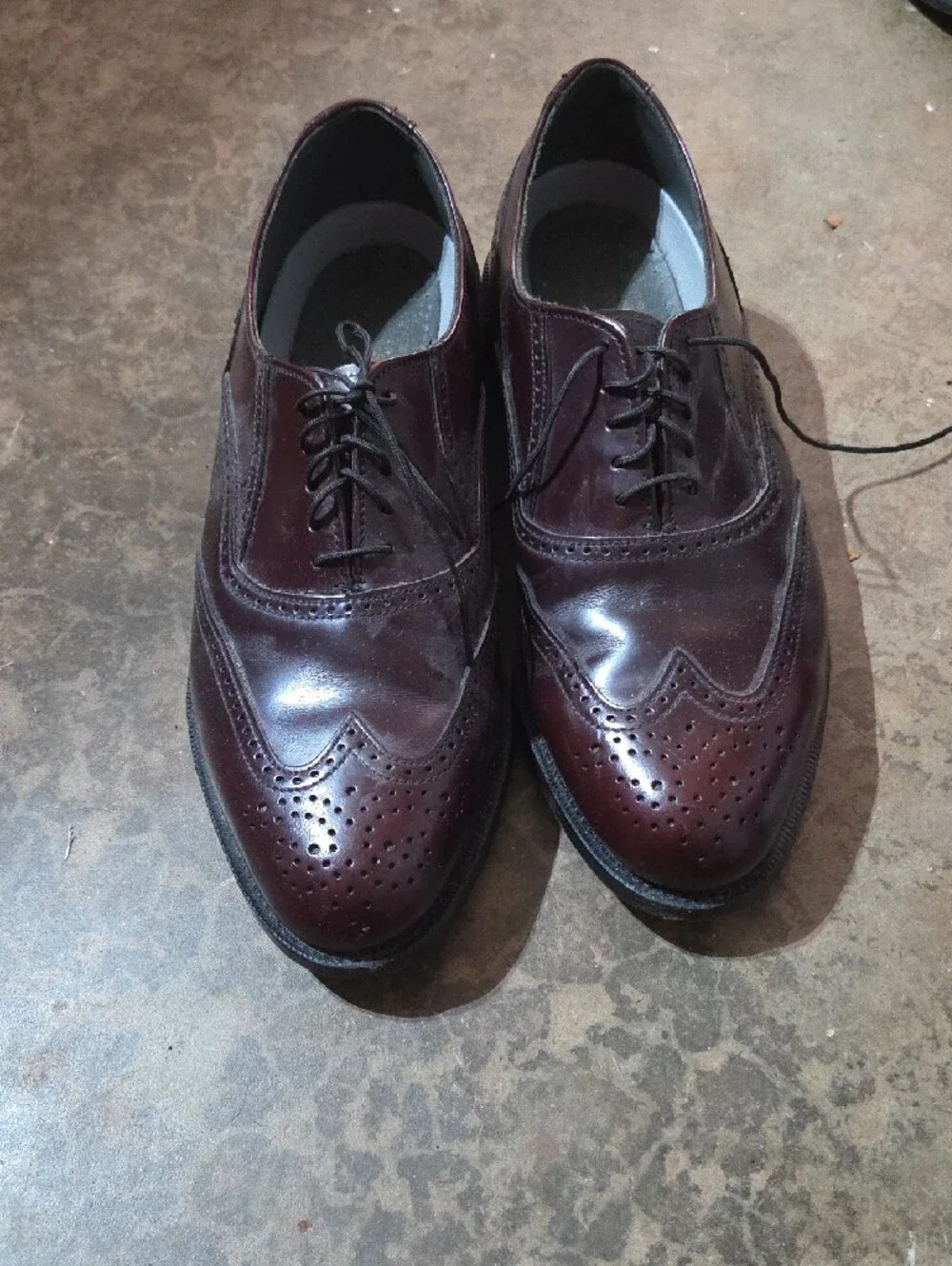 Dexter Black Men’s Wingtip Brogue Oxfords